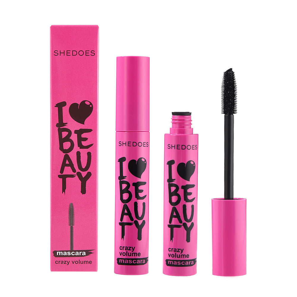 Waterproof Thick Lengthened Not Smudge Large Capacity Four-color Mascara