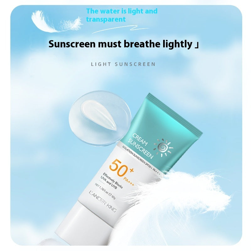 No Fake White Refreshing Sun Protection Full Body Face Women's Isolation Sunscreen Lotion