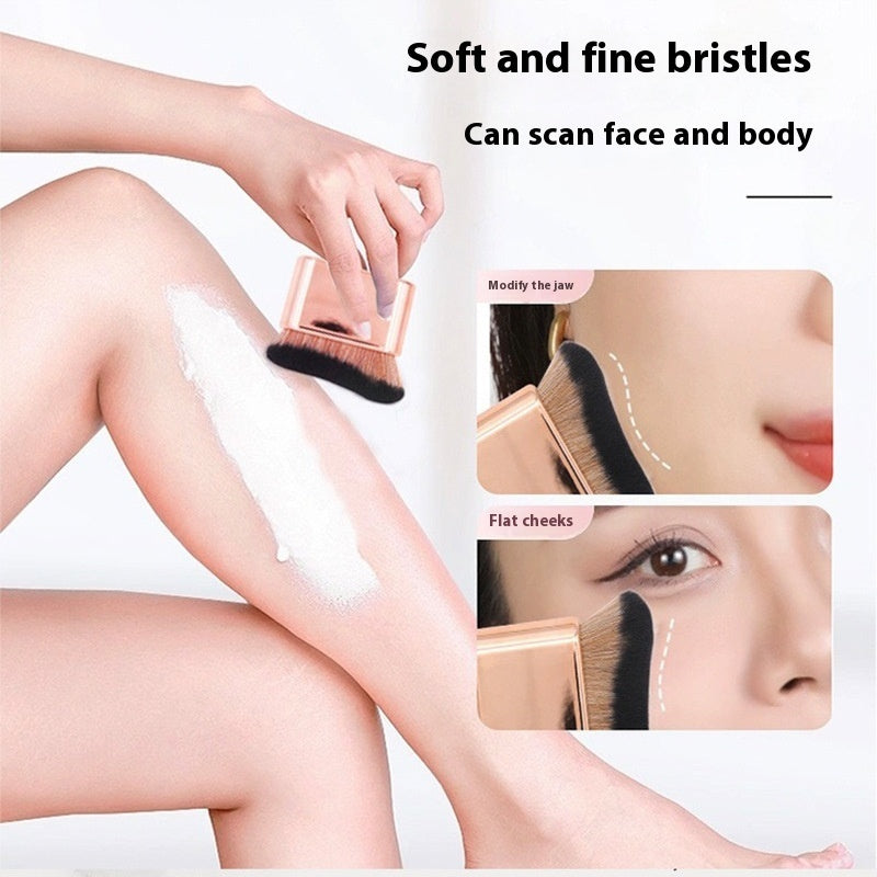 Makeup Brush Powder Foundation Brush Seamless BB Cream Skin Care Body Brush Skin Moisturizing Cream Apply Smear-proof Makeup Liquid Foundation Large Wave Type